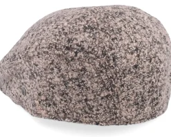 Flat Caps-Upfront Newsboy Hat Pine Bark Flat Cap - Beige
