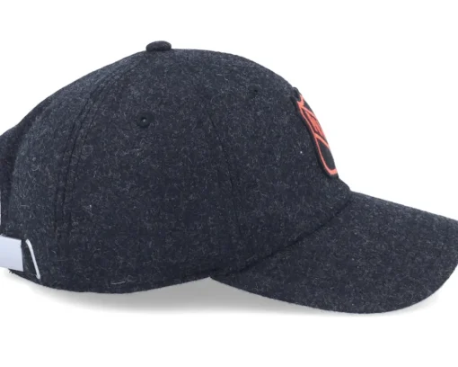 Dad Cap-American Needle NHL Archive Legend Black Dad Cap -