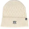 Knitted Beanies-47 Brand NHL Drumcliffe 47 Knit Adu Natural Cuff -