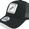 Trucker-Iconic No Parking Suez Canal Patch Black Trucker -