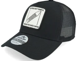 Trucker-Iconic No Parking Suez Canal Patch Black Trucker -