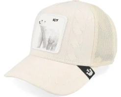 Trucker-Goorin Bros. North And South, Snug Lyfe A-Frame Trucker - White