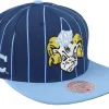 Snapback-Mitchell & Ness North Carolina Tar Heels Team Pin Snapback - Blue