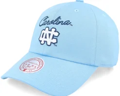 Dad Cap-Mitchell & Ness North Carolina Tar Heels Lay Low Blue Dad Cap -