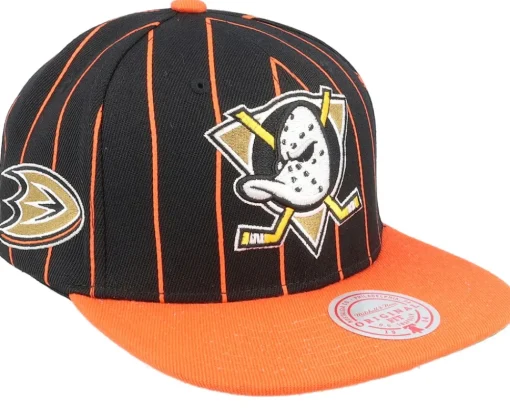 Snapback-Mitchell & Ness North Carolina Tar Heels Team Pin Snapback - Blue