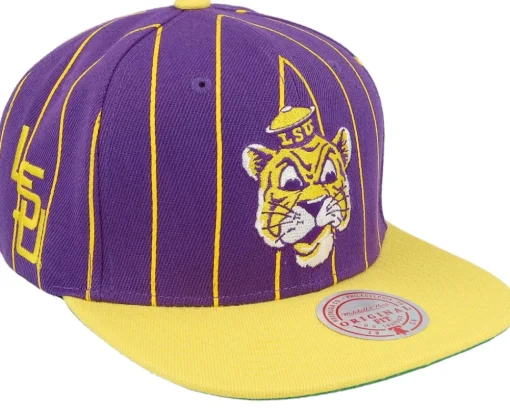 Snapback-Mitchell & Ness North Carolina Tar Heels Team Pin Snapback - Blue