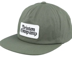 Snapback-Brixton Norvell Dark Olive Snapback -