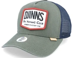 Trucker-Djinns Nothing Club #2 Heatdye Olive Trucker -