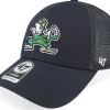 Trucker-47 Brand Notre Dame Branson 47 Mvp Cap Navy Trucker -