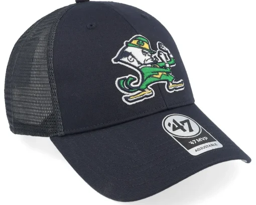 Trucker-47 Brand Notre Dame Branson 47 Mvp Cap Navy Trucker -