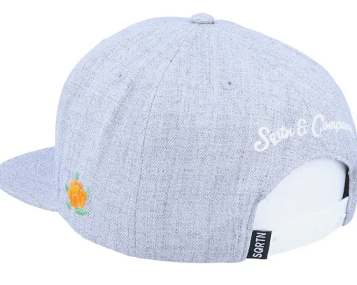 Snapback-SQRTN Nrlnd Cap Grey Snapback -