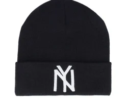 Cuff Beanies-American Needle Ny Black Yankees Nl Knit Black Cuff -