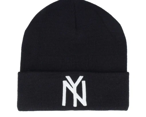 Cuff Beanies-American Needle Ny Black Yankees Nl Knit Black Cuff -