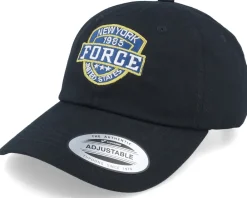 Fashion Iconic Ny Blue Force Black Dad Cap -