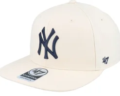 Best 47 Brand NY Yankees No Shot Natural Snapback -