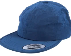 Fitted | Blanks-Yupoong Nylon Cap Blue Fitted -