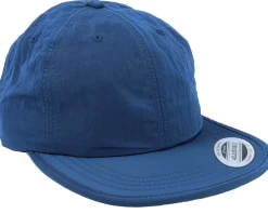 Fitted | Blanks-Yupoong Nylon Cap Blue Fitted -
