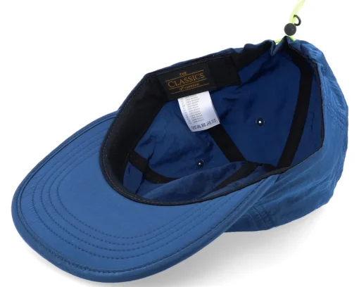 Fitted | Blanks-Yupoong Nylon Cap Blue Fitted -