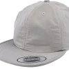 Fitted-Yupoong Nylon Cap Silver Fitted -