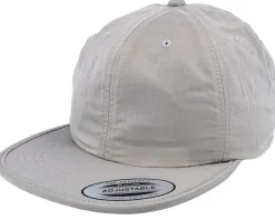 Fitted-Yupoong Nylon Cap Silver Fitted -