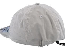 Fitted-Yupoong Nylon Cap Silver Fitted -