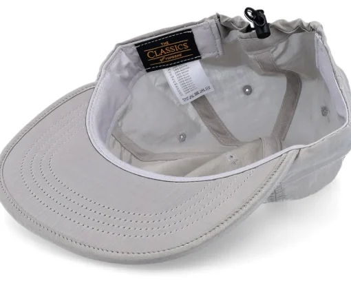 Fitted-Yupoong Nylon Cap Silver Fitted -