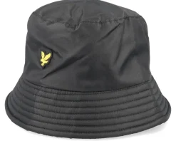Outlet Lyle & Scott Nylon Hat Jet Black Bucket -