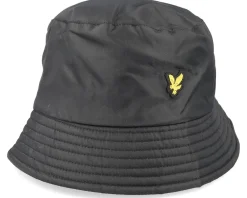 Outlet Lyle & Scott Nylon Hat Jet Black Bucket -