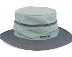 Outlet Stetson Nylon Light Green/Grey Bucket -
