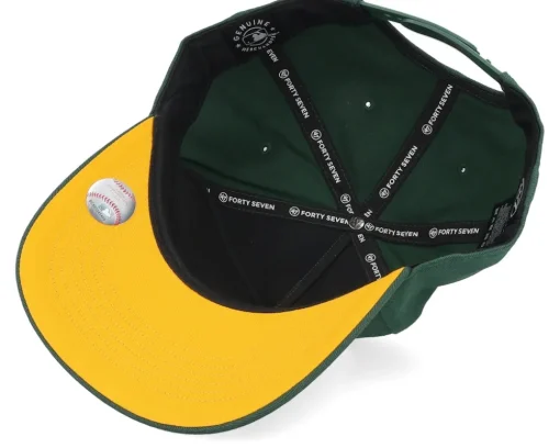 Adjustable-47 Brand Oakland Athletics MLB 47 Hitch Dark Green A-frame Adjustable -