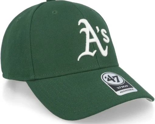 Adjustable-47 Brand Oakland Athletics Mvp Dark Green Adjustable -