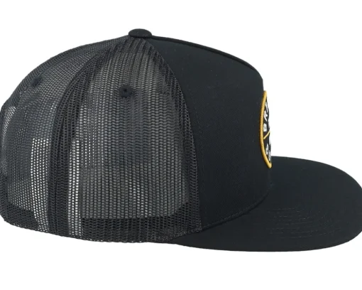 Trucker-Brixton Oath Hat Black/Black Trucker -