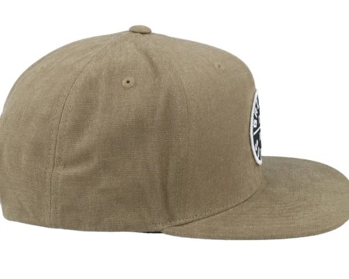 Clearance Brixton Oath III Dark Khaki/Black Snapback -