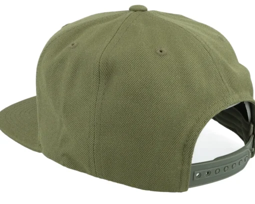Snapback-Brixton Oath III Olive Surplus/White Snapback - Green