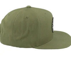 Snapback-Brixton Oath III Olive Surplus/White Snapback - Green