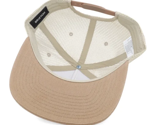 Trucker-Brixton Oath Mp Hat Tan/Light Tan Trucker -