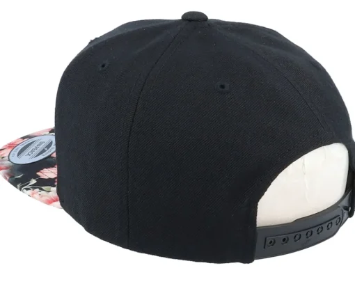 Snapback-Iconic Ocean Sunset Black/Floral Snapback -