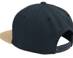 Snapback-Iconic Ocean Sunset Patch Black/Suede Snapback -