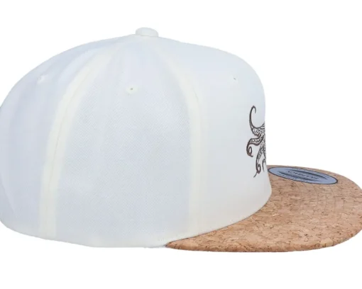 Snapback-Iconic Octopus Mandala Natural/Cork Snapback -