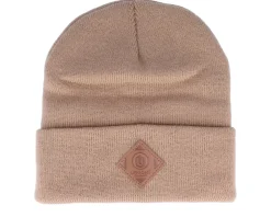 Cuff Beanies-Upfront Official Light Brown Cuff -