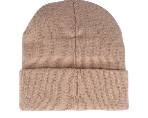 Cuff Beanies-Upfront Official Light Brown Cuff -