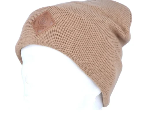 Cuff Beanies-Upfront Official Light Brown Cuff -