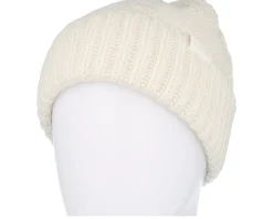 Clearance The North Face Oh Mega Beanie White Cuff -