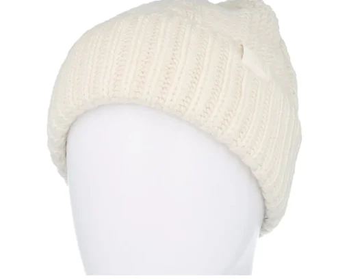 Clearance The North Face Oh Mega Beanie White Cuff -