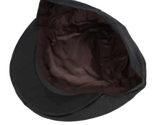 Flat Caps-Jaxon & James Oilcloth Brown Flat Cap -