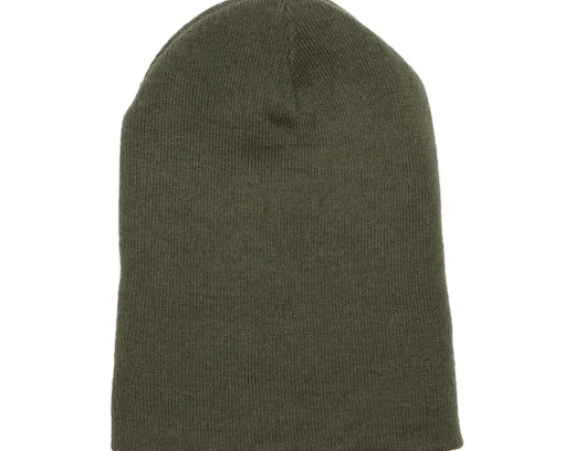 Blank Beanies-Beechfield Olive Cuff Blank Beanie - Green