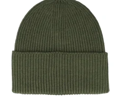 Blank Beanies-Beechfield Olive Oversized Cuff - Green