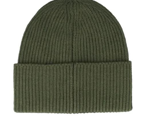 Blank Beanies-Beechfield Olive Oversized Cuff - Green