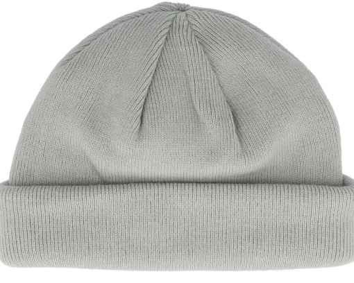Short Beanies | Blank Beanies-Beechfield Olive Recycled Mini Fisherman Short Beanie - Green