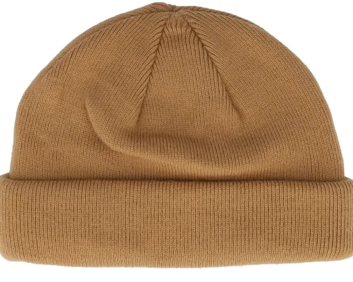 Short Beanies | Blank Beanies-Beechfield Olive Recycled Mini Fisherman Short Beanie - Green